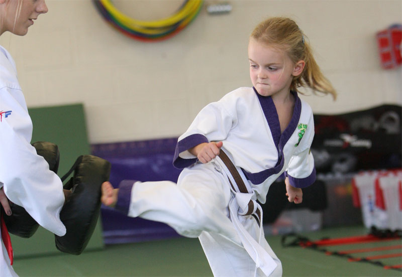 Character development through children’s martial arts