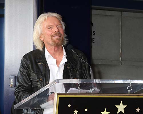Richard Branson of Virgin